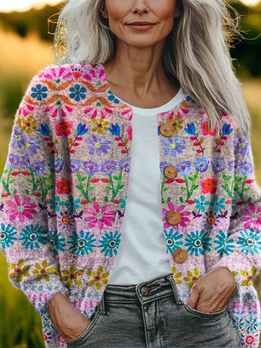 Freya | Patchwork Cardigan