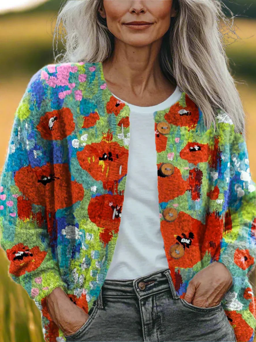Freya | Patchwork Cardigan