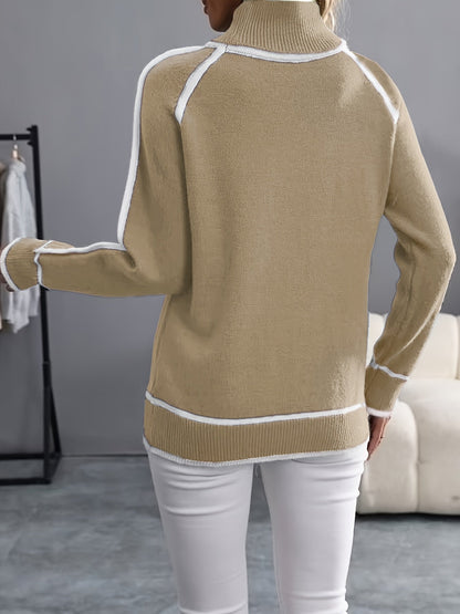 Janice | High Neck Jumper
