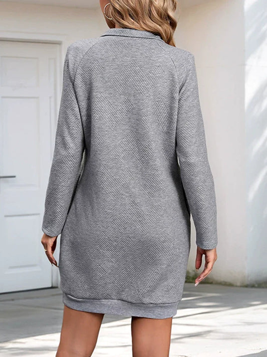 Women’s Long Sleeve Sweatshirt Dress