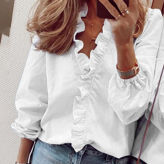 Parisa - Old Money Blouse