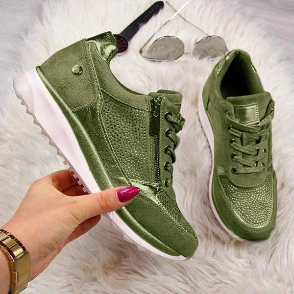 Rosa | Zip-Up Orthopedic Sneakers