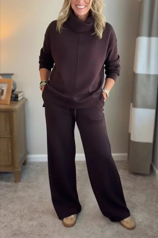 Claire | Luxurious Turtleneck Set