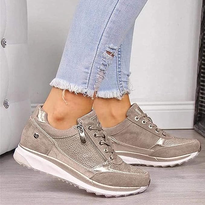 Rosa | Zip-Up Orthopedic Sneakers