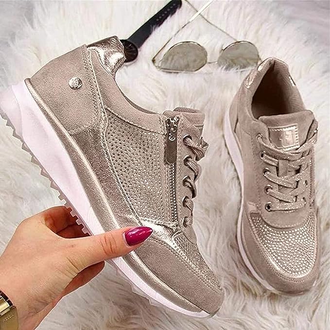 Rosa | Zip-Up Orthopedic Sneakers