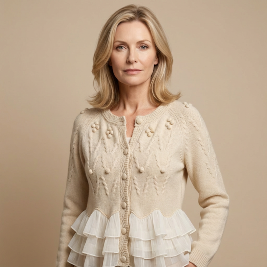 Michelle | Ruffle Cardigan