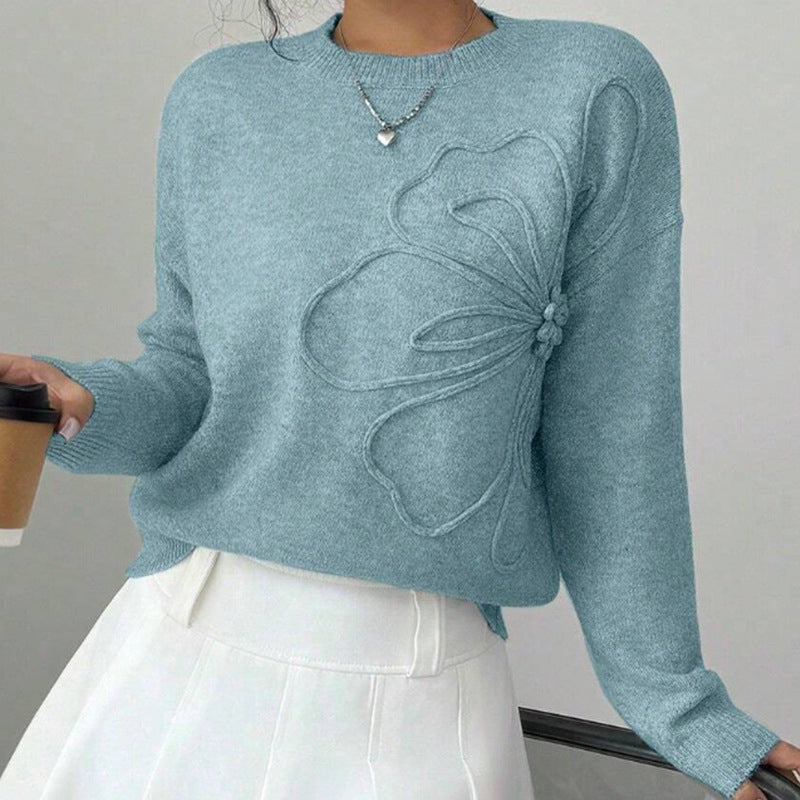 Rose | Soft Floral Jumper