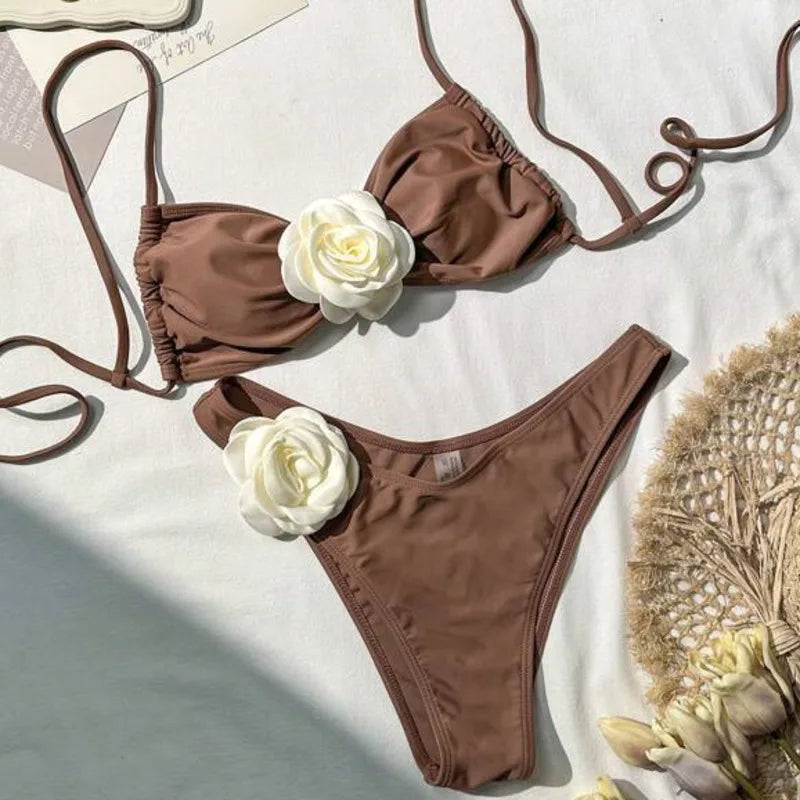 Marina - Brazilian Rose Bikini