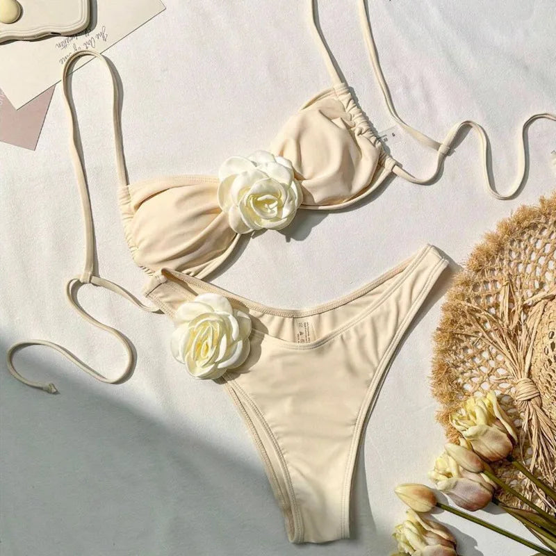 Marina - Brazilian Rose Bikini