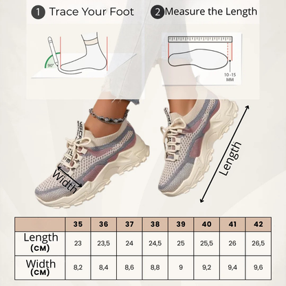 AIRSYNQ™ - Breathable Women’s Sneakers Designed for All-Day Comfort