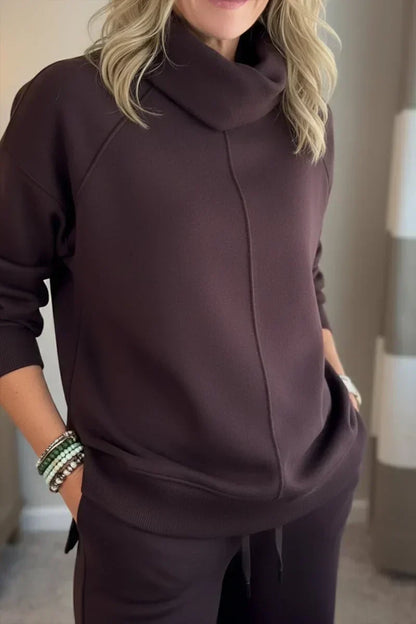 Claire | Luxurious Turtleneck Set