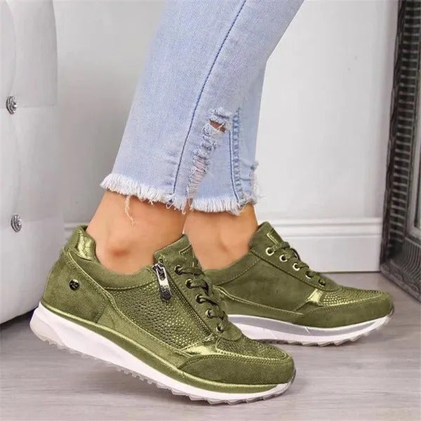 Rosa | Zip-Up Orthopedic Sneakers